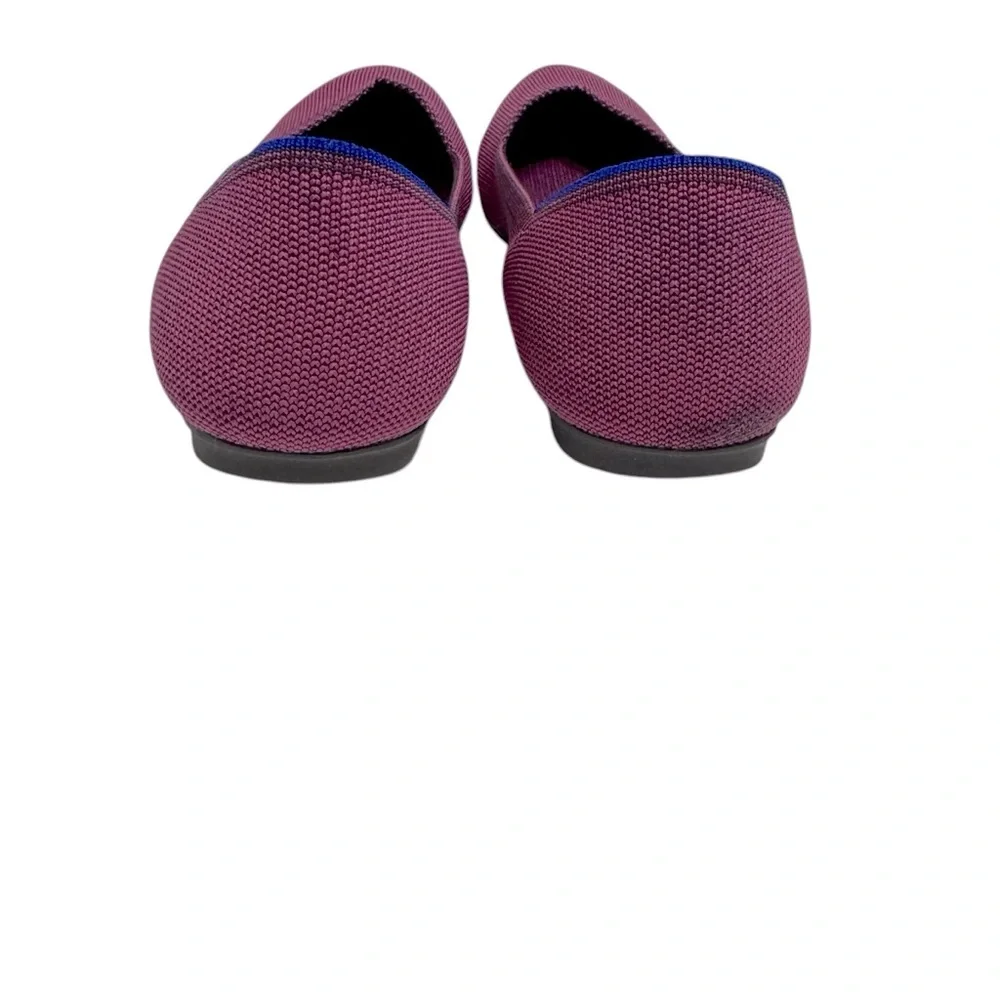 Rothy’s Flats‎ around Almond Toe Berry Purple Womens 10 Loafers Closed Toe Shoe
